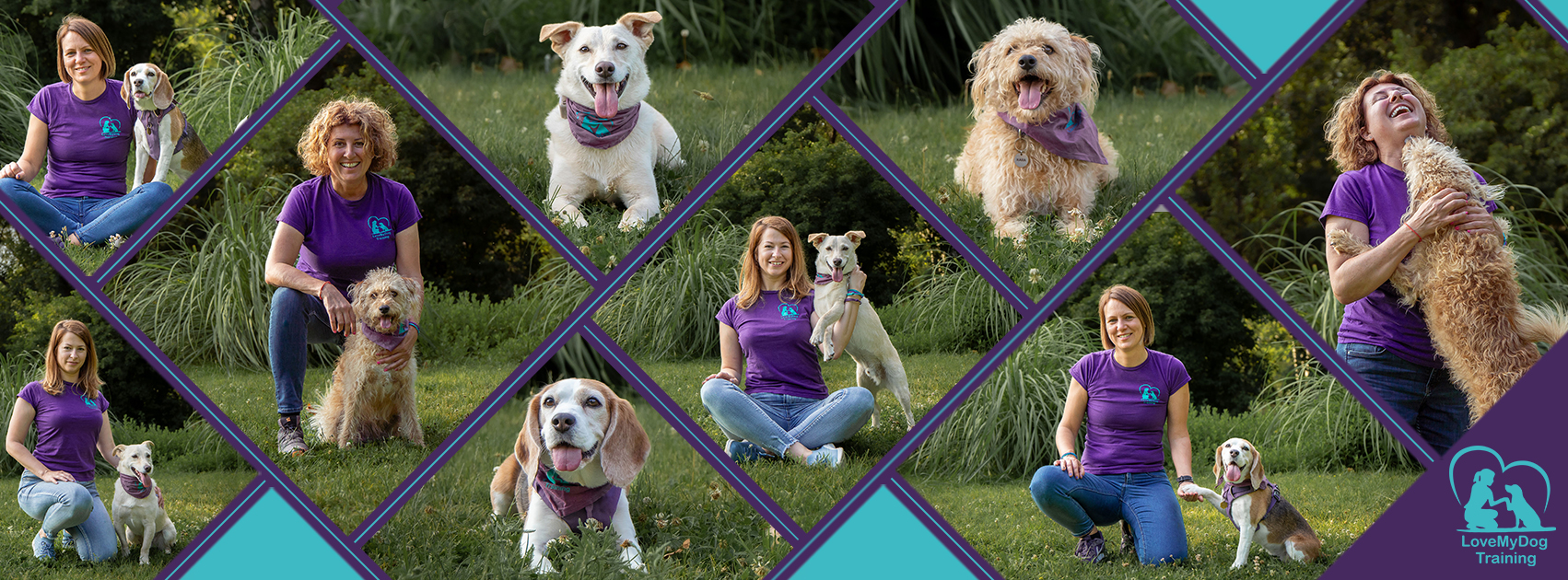 LoveMyDogTraining kutyaiskola bemutatkozó kép
